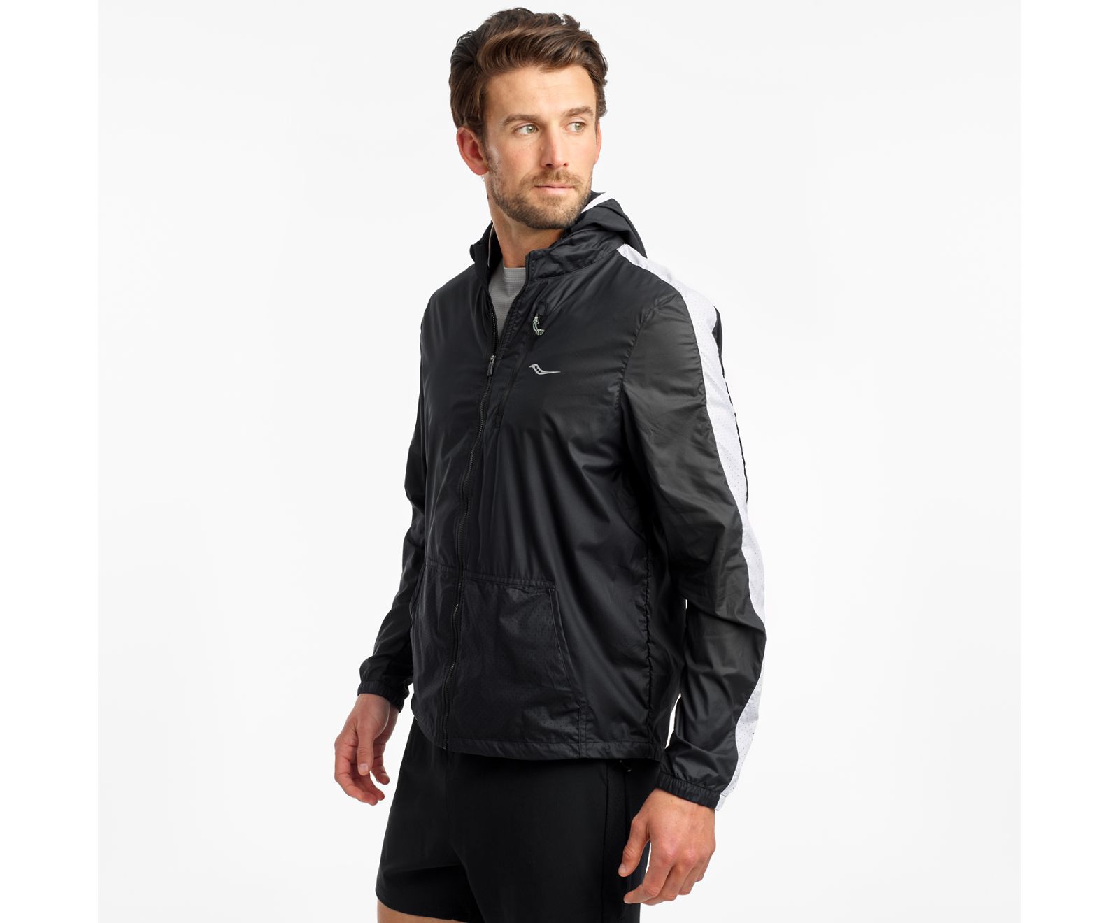Chaquetas Saucony Packaway Hombre Negros | México 616KORI